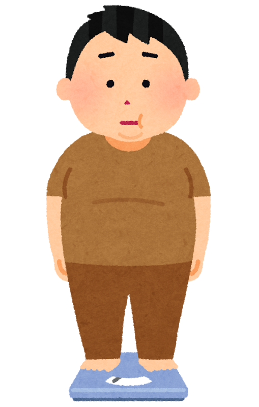 太った男性